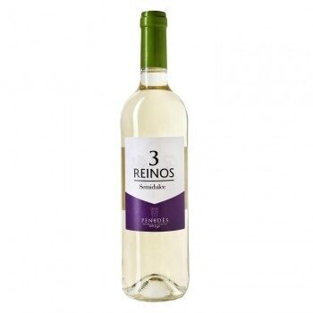 Vino do penedes blanco semidulce front packaging