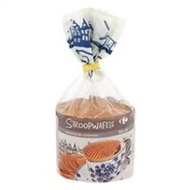 Stroopwafels rellenas de caramelo