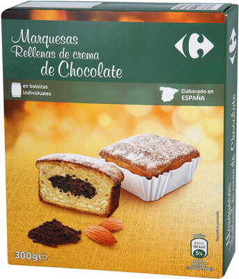 Marquesas rellenas chocolate suprema
