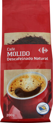Café Descafeinado front packaging