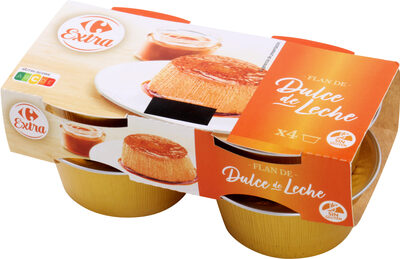 Flan De Dulce De Leche