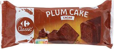 Plum cake cacao