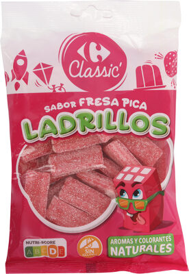 Caramelos de goma ladrillos