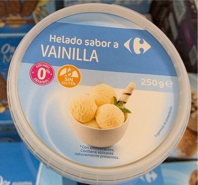 Helado tarrina sin azucar Vainilla