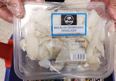 Bacalao desmigado desalado