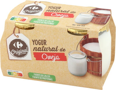 Yogur natural de oveja