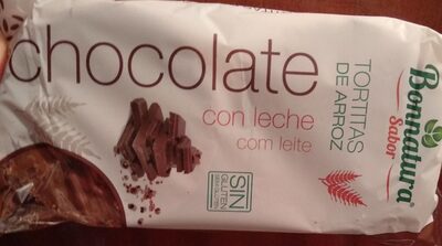 Tortitas de arroz de chocolate