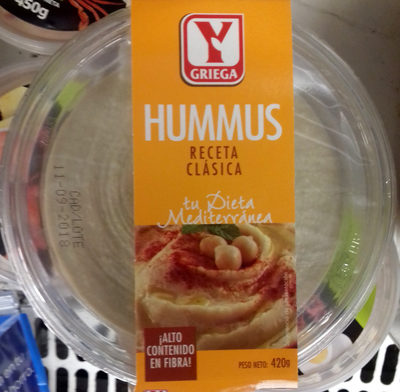 Hummus receta clásica