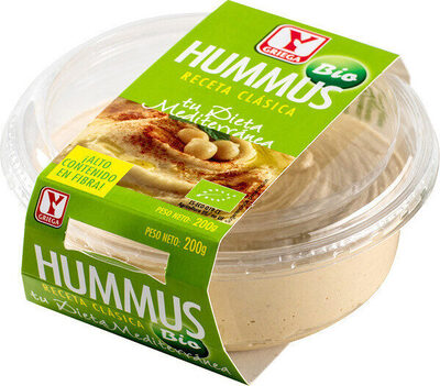 Hummus receta clásica bio