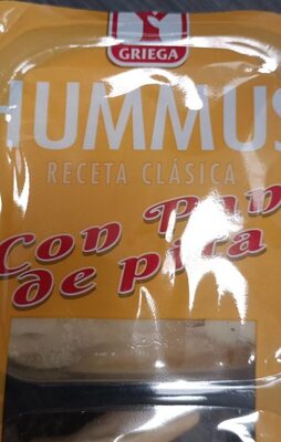 HUMMUS con Pan de Pita