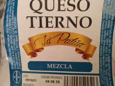 Queso tierno la patúa