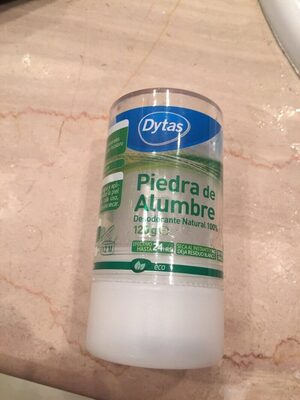 Piedra de alumbre front packaging