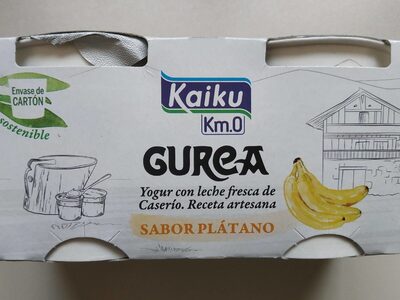Kaiku Gurea sabor Plátano