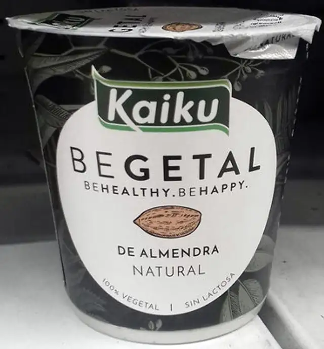 Begetal de Almendra Natural front packaging