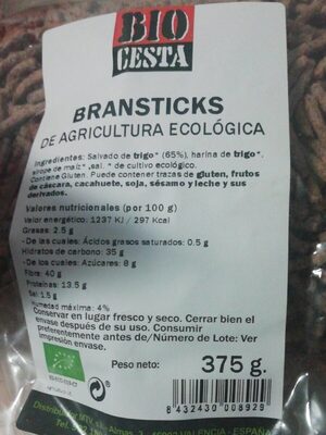 Bransticks front packaging