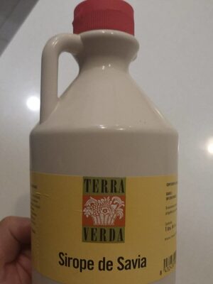 Sirope de savia
