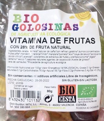 Bio golosina