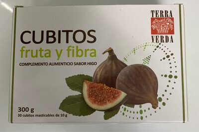 Cubitos fruta y fibra