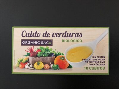 Caldo de verduras front packaging