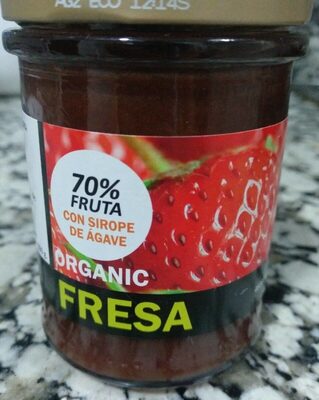 Mermelada orgánica de fresa