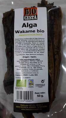 Alga Wakame bio