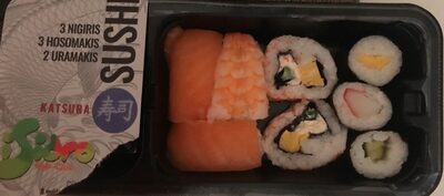 Sushi front packaging