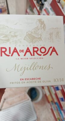 Mussels in escabecho sauce fried in olive oil