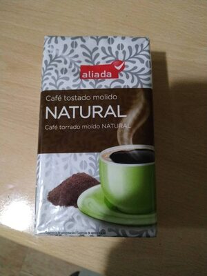 Café tostado molido natural