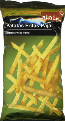 Patatas fritas paja