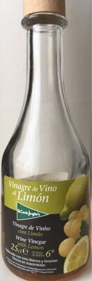 Vinagre de vino al limón