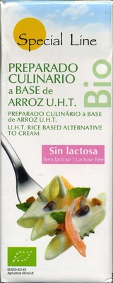 Preparado culinario a base de arroz UHT