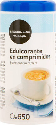 Edulcorante comprimidos
