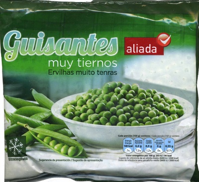 Guisantes muy tiernos