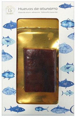 Huevas de atunarro front packaging