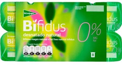 Bífidus natural desnatado m.g. sin gluten
