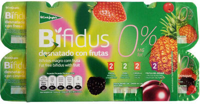 Bífidus desnatado con frutas 0%