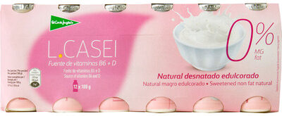 L.casei natural desnatado edulcorado