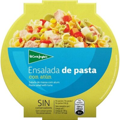 Ensalada de pasta con atún