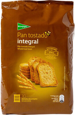 Pan tostado integral