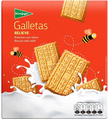 Galleta con relieve