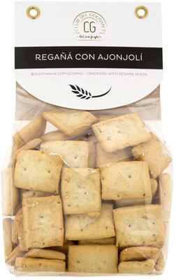 Regañás con ajonjolí front packaging