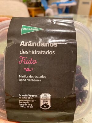 Arándanos deshidratados