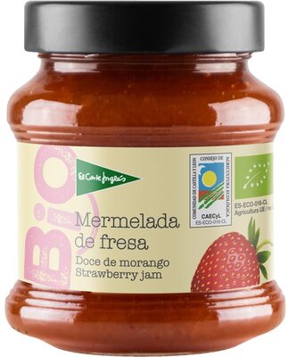 Bio mermelada de fresa