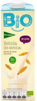 Bio bebida de avena