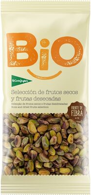 Bio pistacho pelado crudo front packaging