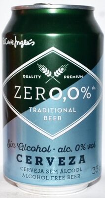 Cerveza Zero 0,0%