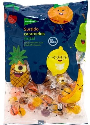 Caramelos duros surtidos frutales sin gluten