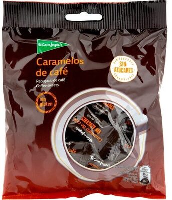 Caramelos duros de café sin azúcar y sin gluten