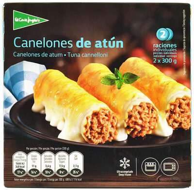 Canelones de atún