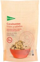 Cacahuetes fritos y salados